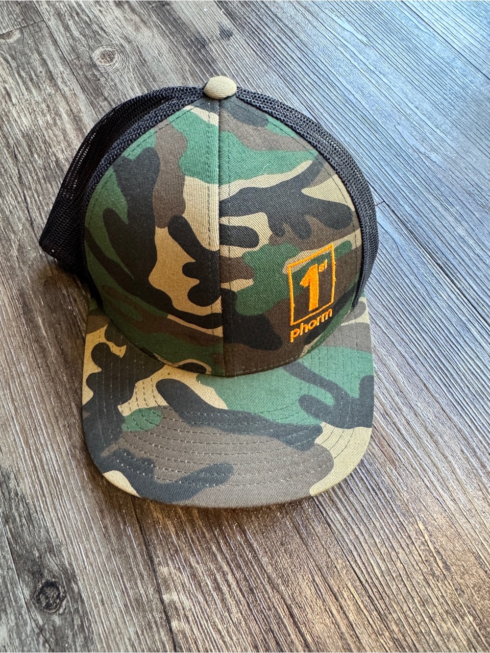 1st Phorm Camo Trucker Hat - Green Camo